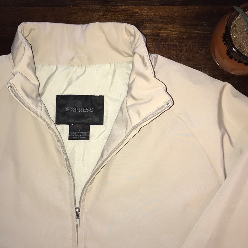 Express Tan Jacket Medium
